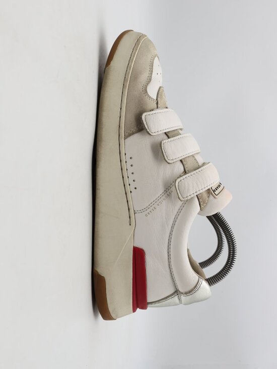 Veronica Beard Tizi Mix-Leather Women's Size  9 M Low-Top Sneakers White - Picture 4 of 12